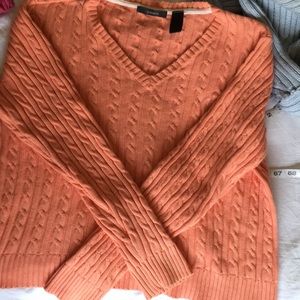 Vintage cable knit sweater